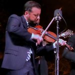 Jason Carter at RockyGrass 2013. Overheard: “That’s the finest fiddle in bluegrass music!” - photo by Shannon Turner