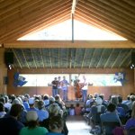 The Del McCoury Band entertained and took questions from the entire Academy on Thursday morning at RockyGrass 2013 - photo by Shannon Turner