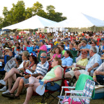 Thursday crowd at ROMP 2012 - photo by Terry Herd