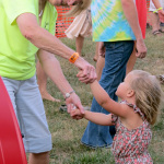 Happy dance at ROMP 2012 - photo by Woody Edwards