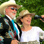 Doyle Lawson and Gabrielle Gray at ROMP 2013 - photo by Terry Herd