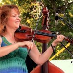 Tammy Rogers with The Steeldrivers at ROMP 2013 - photo by Terry Herd
