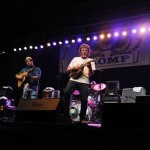 The Sam Bush Band at ROMP 2014 - photo by Jenny Sevcick