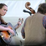 Nat Smith and Sarah Jarosz at ROMP 2014 - photo by Jenny Sevcick