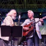 David Grisman and Del McCoury at ROMP 2015 - photo © Shelly Swanger