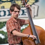 Paul Kowert with Haas, Kowert, Tice at ROMP 2015 - photo © Shelly Swanger