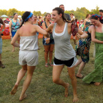 Happy dance at ROMP 2012 - photo by Terry Herd