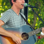 Zach Bevill with The Farewell Drifters at ROMP 2012 - photo by Woody Edwards