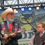 Doyle Lawson and Eli Johnston at ROMP 2014 - photo by Terry Herd