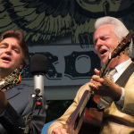 Ronnie and Del McCoury at ROMP 2014 - photo by Terry Herd