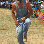 Feeling the music at ROMP 2012 - photo by Woody Edwards