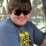 Jamey Booher with NewFound Roadat ROMP 2012 - photo by Woody Edwards