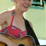 Nor Jane Struthers with Bearfoot at ROMP 2012 - photo by Woody Edwards