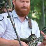 Dave Howard with 23 String Band at ROMP 2012 - photo by Woody Edwards