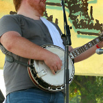 Josh Miller with NewFound Road at ROMP 2012 - photo by Woody Edwards