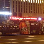 The Roys' bus in Manhattan (9/15/12)