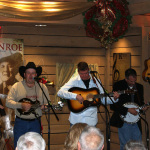Brand New Strings at the Rural Rhythm, Bill Monroe 100th Year Celebration release party - photo by Valerie Gabehart