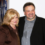 Debbie and Steve Gulley at the Rural Rhythm, Bill Monroe 100th Year Celebration release party - photo by Valerie Gabehart