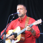 Troy Pope with Deeper Shade of Blue at the 2015 Red, White & Bluegrass Festival - photo © Laura Tate Photography