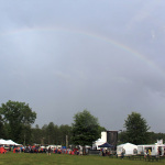 Rainbow at the 2015 Red, White & Bluegrass Festival - photo © Laura Tate Photography