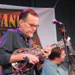 Adam Steffey with The Boxcars at the 2015 Red, White & Bluegrass Festival - photo © Laura Tate Photography