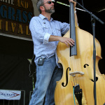 Sam McMahan with Mountain Faith at Red, White & Bluegrass 2012 - photo © Laura Tate Photography