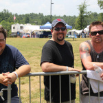 Hunter Berry, Aaron McDaris and Bryon Morris at Red, White & Bluegrass 2012 - photo © Laura Tate Photography