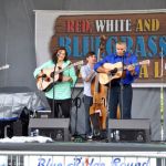 Kenny & Amanda Smith at Red, White & Bluegrass 2013 - photo by Bill Warren