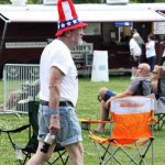 Strolling the grounds at Red White & Bluegrass 2014 site - photo by Jessica Boggs