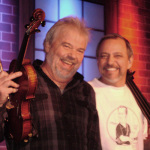 Rickie and Ronnie Simpkins at the Seldom Scene 40th Anniversary show - photo by Katy Daley