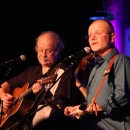 Dudley Connell and Fred Travers at the Seldom Scene 40th Anniversary show at The Birchmere (12/31/11) - photo by Dewey Peters