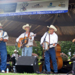 The Coffey Brothers at the Sheridan Bluegrass Fever Festival - photo by Steve Jackson