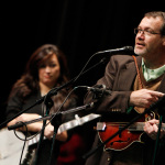 Sandra and Kevin Baucom at the Sizemore Benefit Show in Roanoke (2/19/12) - photo © Dean Hoffmeyer