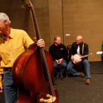Marshall Wilborn backstage at the Sizemore Benefit Show in Roanoke (2/19/12) - photo © Dean Hoffmeyer