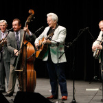 Del McCoury & the Dixie Pals (Herschel Sizemore, Jerry McCoury, Del McCoury, Dick Smith) at the Sizemore Benefit Show in Roanoke (2/19/12) - photo © Dean Hoffmeyer