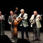 Del McCoury & the Dixie Pals (Herschel Sizemore, Jerry McCoury, Del McCoury, Dick Smith) at the Sizemore Benefit Show in Roanoke (2/19/12) - photo © Dean Hoffmeyer