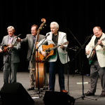 Del McCoury & the Dixie Pals (Herschel Sizemore, Jerry McCoury, Del McCoury, Dick Smith) at the Sizemore Benefit Show in Roanoke (2/19/12) - photo © Dean Hoffmeyer