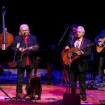 Del McCoury performing with Ricky Skaggs & Kentucky Thunder at the Country Music Hall of Fame & Museum (11/19/13) - photo by Donn Jones