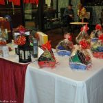 Silent auction items at the 2016 Christmas in the Smokies festival in Pigeon Forge, TN - photo © Bill Warren