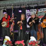 Lorraine Jordan & Carolina Road at the 2016 Christmas in the Smokies festival in Pigeon Forge, TN - photo © Bill Warren