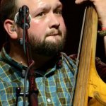 Jason Tomlin with IIIrd Tyme Out at the 2014 Fall Southern Ohio Indoor Music Festival - photo by Bill Warren
