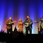 Rhonda Vincent with Joe Mullins & the Radio Ramblers at the Fall 2012 Southern Ohio Indoor Music Festival - photo by Bill Warren