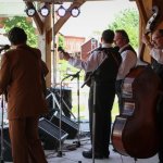 Larry Sparks & the Lonesome Ramblers at the Gettysburg Bluegrass Festival (May 17, 2013) - photo by Frank Baker