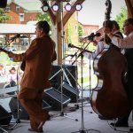 Larry Sparks & the Lonesome Ramblers at the Gettysburg Bluegrass Festival (May 17, 2013) - photo by Frank Baker