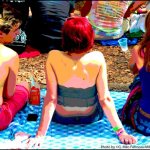 Colorful music lovers at 2013 Suwanee Springfest - photo © G. Milo Farineau