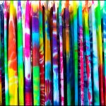 Spring colors at vendors row at 2013 Suwanee Springfest - photo © G. Milo Farineau