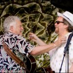 Peter Rowan and Jerry Douglas at 2013 Suwanee Springfest - photo © G. Milo Farineau