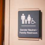 Gender neutral bathrooms were available at Wide Open Bluegrass 2016 - photo © Tara Linhardt