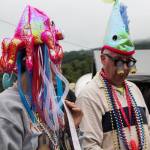 Interesting garb at Galax 2014 - photo by Tara Linhardt