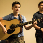 Kids jam room at World of Bluegrass 2015 - photo © Tara Linhardt